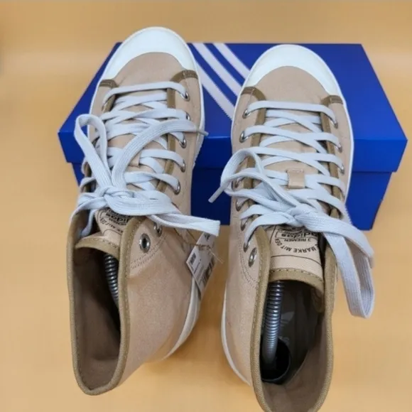 New Adidas Nizza 2 Platform 'Pale Nude' Men's Shoes Size 8