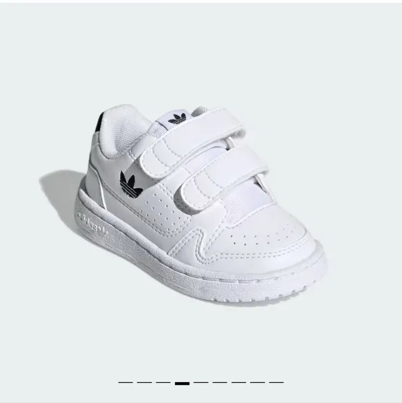 New Adidas NY 90 CF Toddler Shoes White Size 9k, 10k