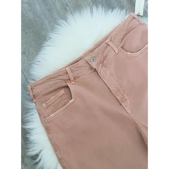 NEW Anthropologie Pilcro The Vintage Mango Straight Jeans - Size: 32 Waist