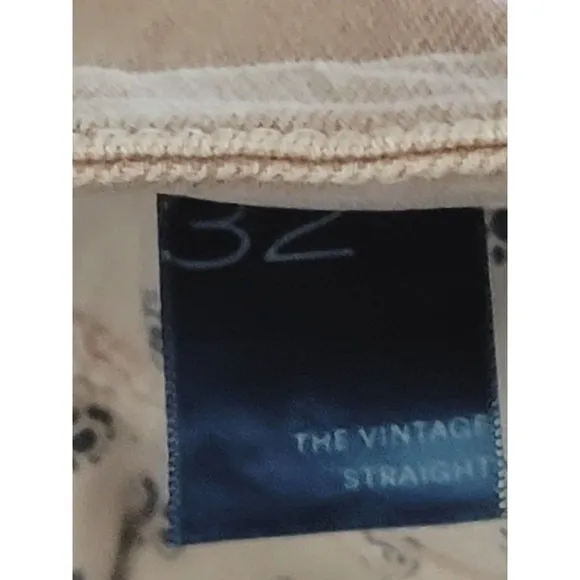 NEW Anthropologie Pilcro The Vintage Mango Straight Jeans - Size: 32 Waist