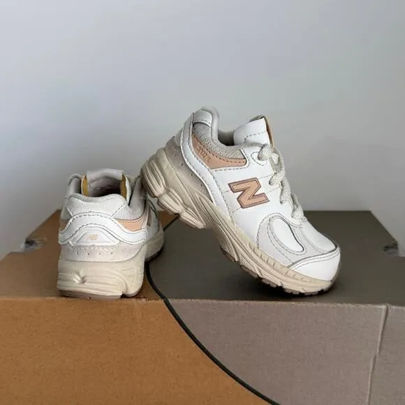 New Balance 2002 R ‘Moonbeam Frappe’ Toddler Sneakers- SZ 7 C