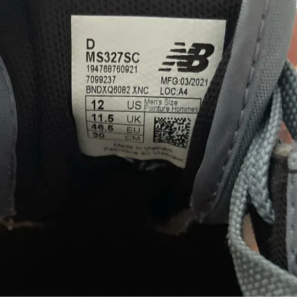 New Balance 327 Citrus Punch Cyclone