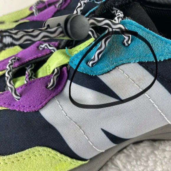 New Balance 327 Kids Girls Sz 2 Sneakers Shoes Paradise Multi Color Retro