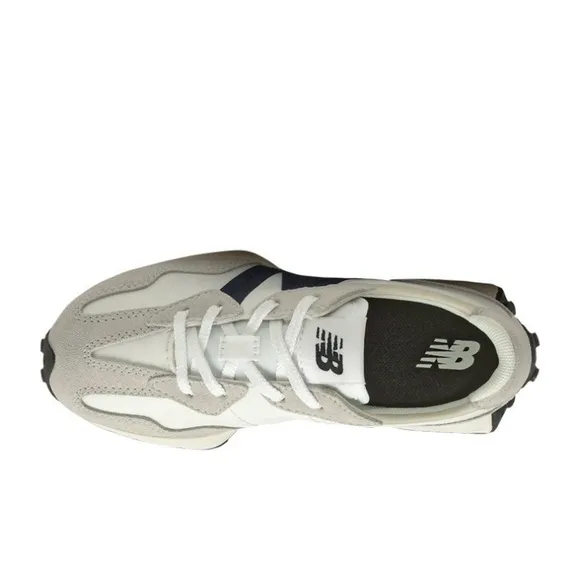 New Balance 327 White/Black Sea Salt Grey PS327FE  (PS) Size Unisex Kids NWB