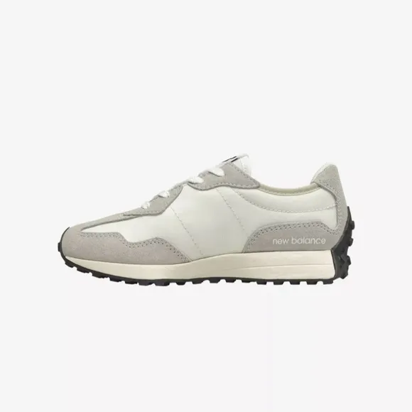 New Balance 327 White/Black Sea Salt Grey PS327FE  (PS) Size Unisex Kids NWB
