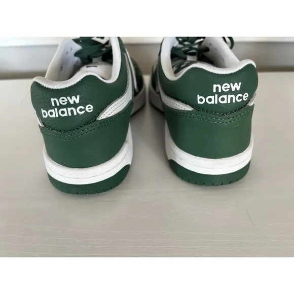 New Balance 480 Basketball Inspired Sneakers in Green/White Men’s 5 Women’s 6.5