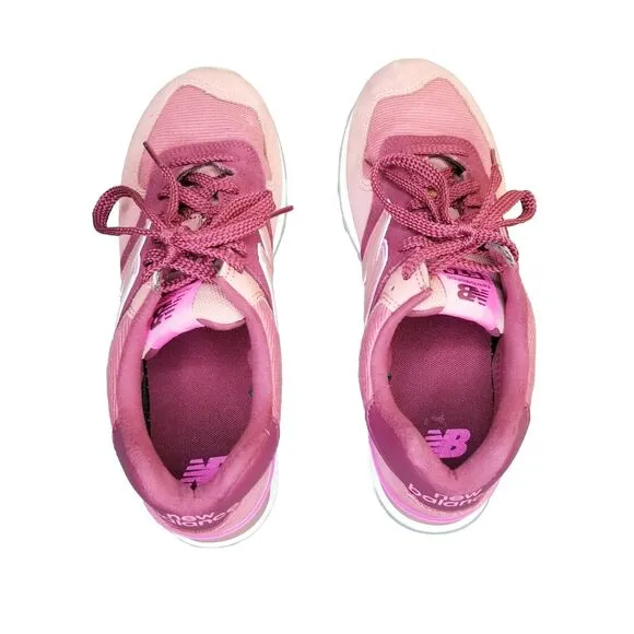 New Balance 574 v2 Women's Size 10 Red Pink Retro Running Shoes Sneakes WL574WH2