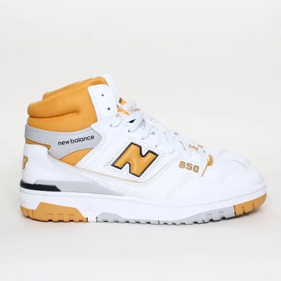 New Balance 650 Canyon White Orange Basketball Shoes Retro Men's Size 10 New