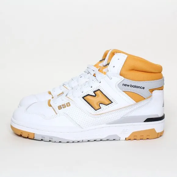 New Balance 650 Canyon White Orange Basketball Shoes Retro Men's Size 10 New
