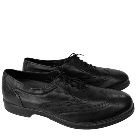 New Balance American Classics Made in USA Black Wing Tip Dress Shoes Size 15​