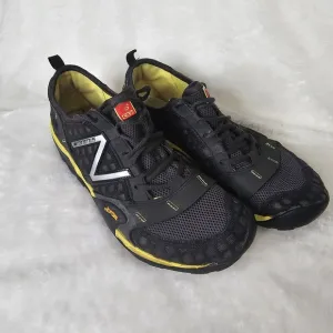 New Balance Minimus Minimalist Trail Shoes Vibram  MT10GY Mens 8.5 Black Yellow