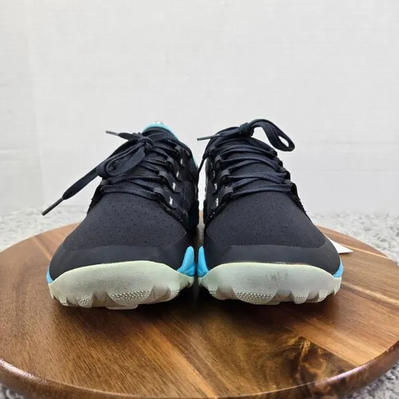 New Balance Minimus Trail 10v4 Black Blue Athletic Minimalist Shoes Womens 9.5 B