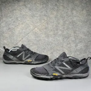 New Balance Minimus Trail MT10 Barefoot Shoes Sneakers Black Mens Sz 12 MT10SB