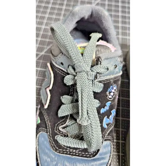 NEW BALANCE Sesame Street &quot; the count &quot; kids Athletic suede‎ shoes Sz 11.5M