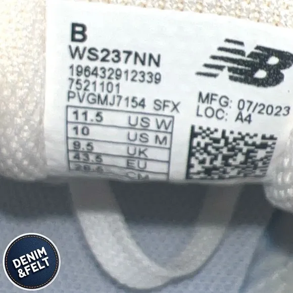 New Balance Unisex 237 V1 Sneaker/Shoes | Nimbus Cloud/White/Moonbeam | NEW/NIB
