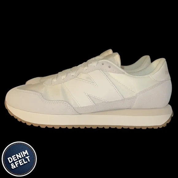 New Balance Unisex 237 V1 Sneaker/Shoes | Nimbus Cloud/White/Moonbeam | NEW/NIB