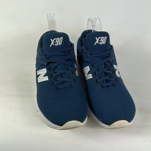New Balance x 90 women’s size 7 minimalist blue white athletic shoes sneakers