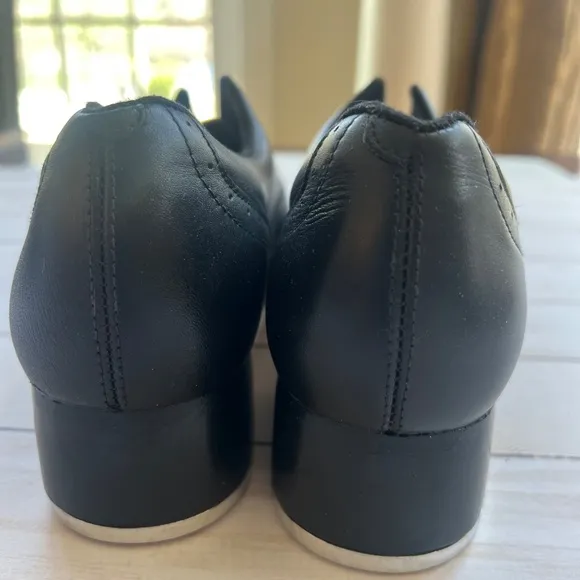 New Bloch Jason Samuels Smith Hard Sole Black Leather Tap Shoes Ladies Size 10