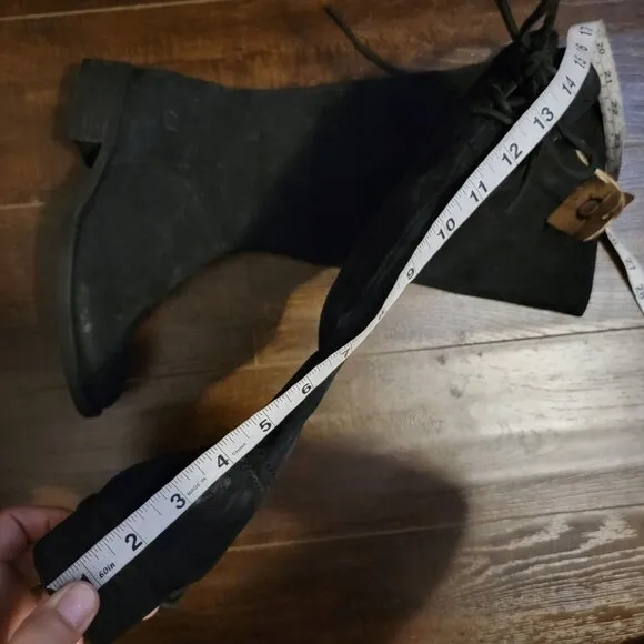 NEW Born Hayden Knee High Boots Womens 6 Suede Comfort Contemporary Whimsigoth
