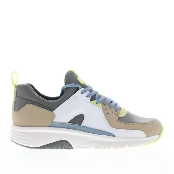 NEW CAMPER men's low top lace up sneakers shoes in lamper beige, pad. swing/kit