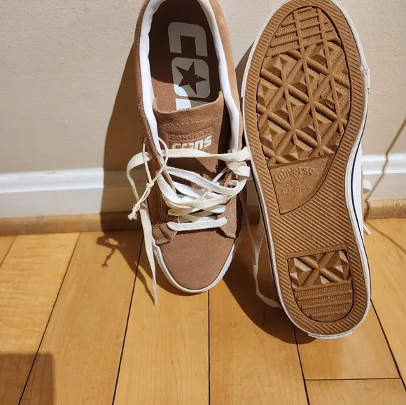NEW Converse One Star Pro Ox Natural Clay White Shoes Suede Fashion Sneakers