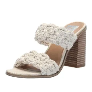 NEW Dolce Vita Roulette Sandals Womens 8.5 Crochet Boho Cottagecore Retro Summer