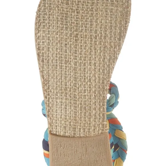 NEW FREE PEOPLE | Havana Gladiator Sandal Multi Braid Size 7