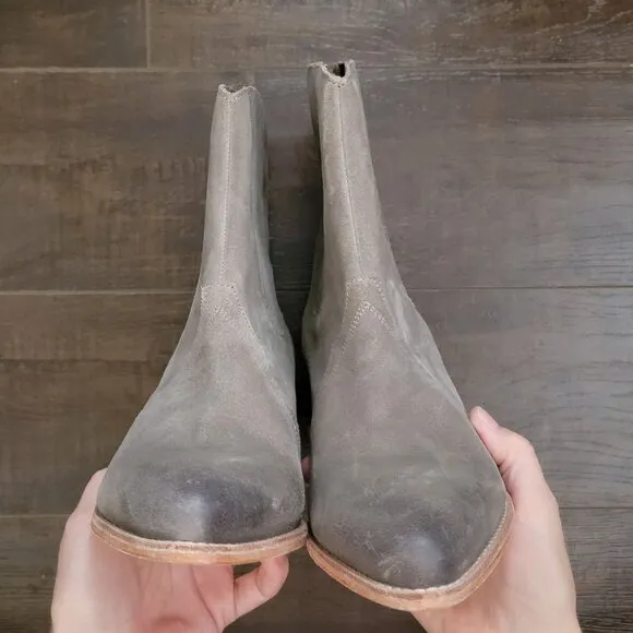 NEW Free People New Frontier Western Boots Womens 9 Suede Country Cowgirl Boho