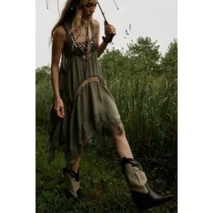 New Free People Twin Flames Western Boots Size 10