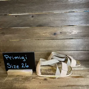 New Girls Primigi Crisscross Boho Italian Brand Leather Sandals Size 9‎ C/EU 26