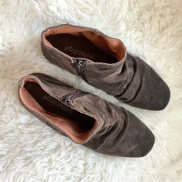 NEW Jeffrey Campbell Suede Booties