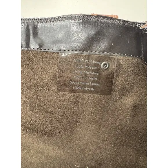 New Josef Seibel Sanja 14 Brown Moto Biker Boots Zip Up Women’s Size 40/9-9.5