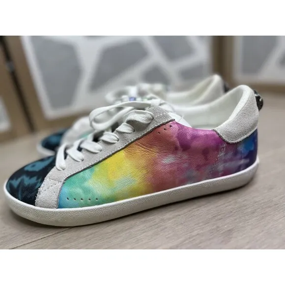 New Kurt Geiger London Lexi Eagle Women Sneakers Shoes 36.5 Us 6 Leather