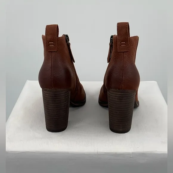 🌹New Listing🌹NWT BP Lance Leather Block Heel Bootie Ankle Boots