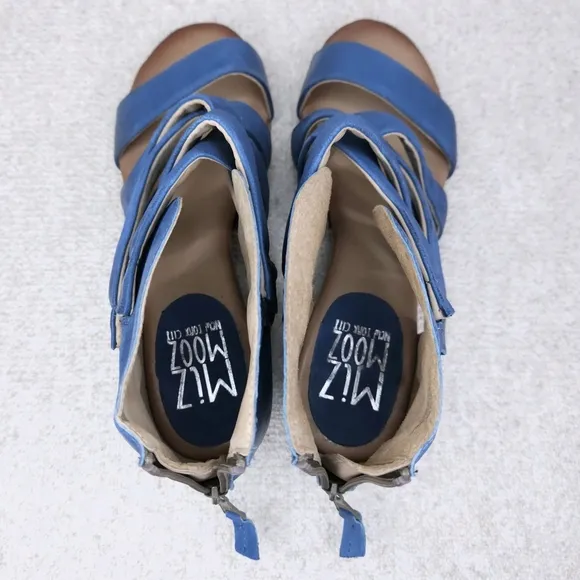New! MIZ MOOZ Chasen Strappy Sandals EU 42 Heeled Booties