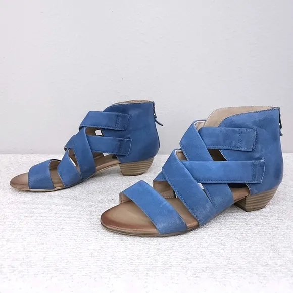 New! MIZ MOOZ Chasen Strappy Sandals EU 42 Heeled Booties