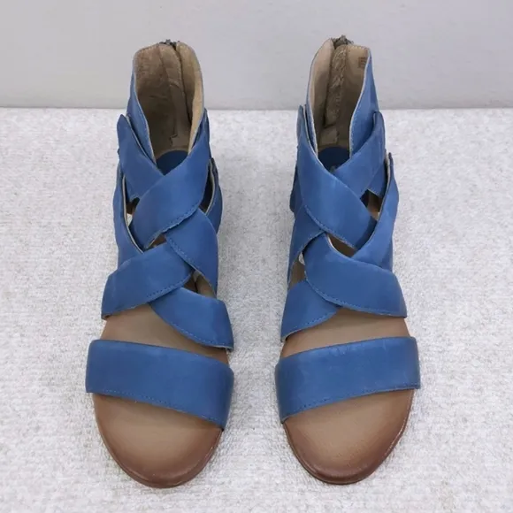 New! MIZ MOOZ Chasen Strappy Sandals EU 42 Heeled Booties
