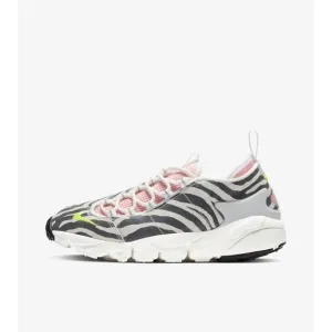 NEW NIKE women's olivia kim air footscape shoes in summit white/volt/bleached co