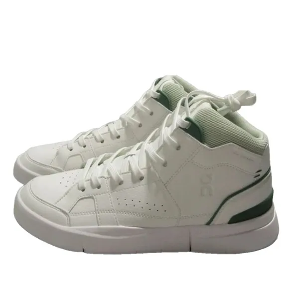NEW On Cloud The Roger Clubhouse Mid Mens Size 8 Comfort Running Green White