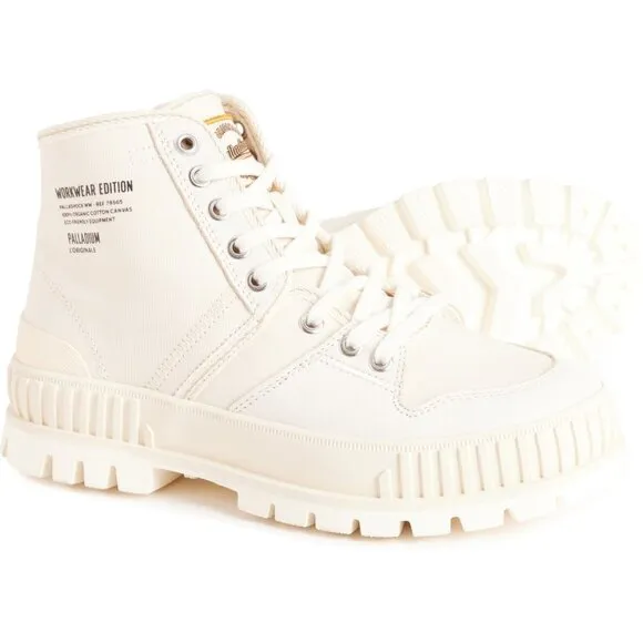NEW Palladium Pallashock WW Boots For Women white 462sn