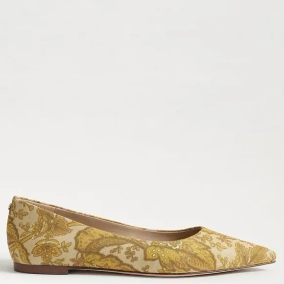 NEW! Sam Edelman Tumeric Wanda Pointed Toe Flat - Size 8
