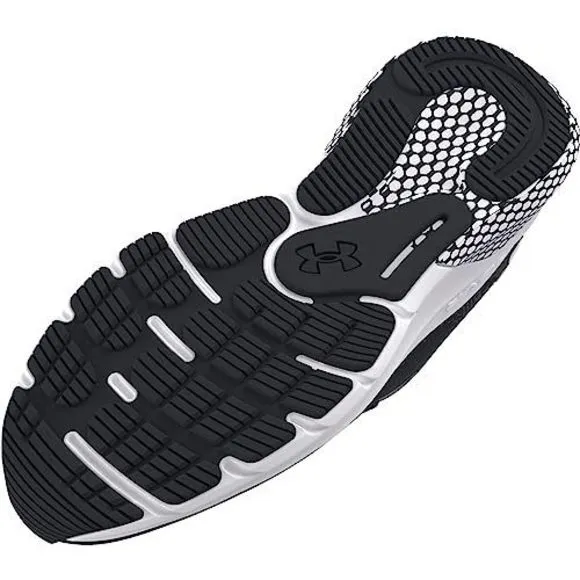 NEW UNDER ARMOUR WOMEN'S HOVR TURBULENCE 2, (001) BLACK/JET GRAY/WHITE, 8, US