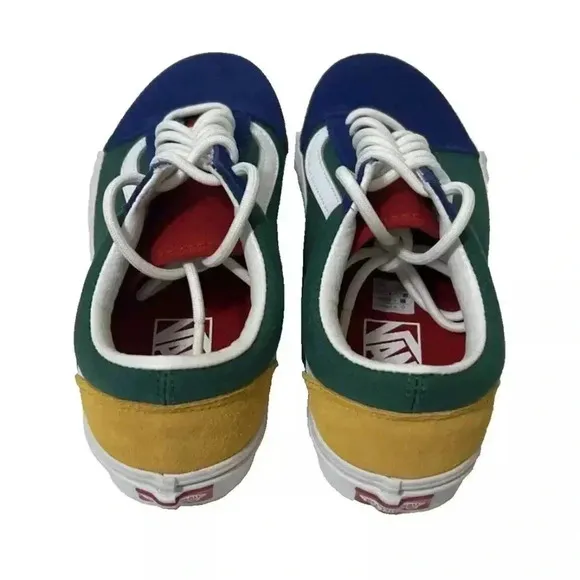 NEW Vans Classic Old Skool Multi-Color Retro Skate Sneakers Mens 5 / Womens 6.5