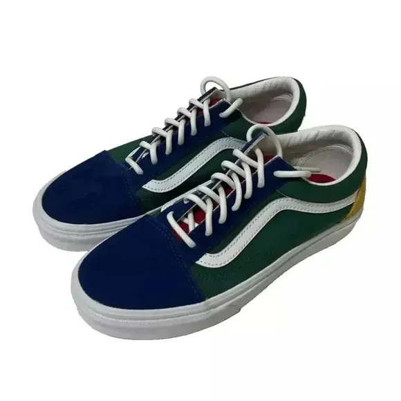 NEW Vans Classic Old Skool Multi-Color Retro Skate Sneakers Mens 5 / Womens 6.5