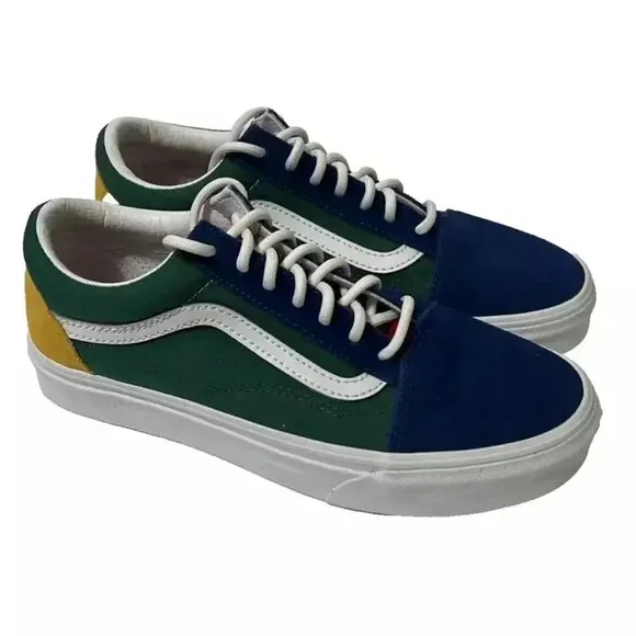 NEW Vans Classic Old Skool Multi-Color Retro Skate Sneakers Mens 5 / Womens 6.5