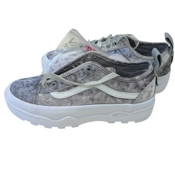 NEW Vans Crushed Velvet Sentry Old Skool WC Sneakers