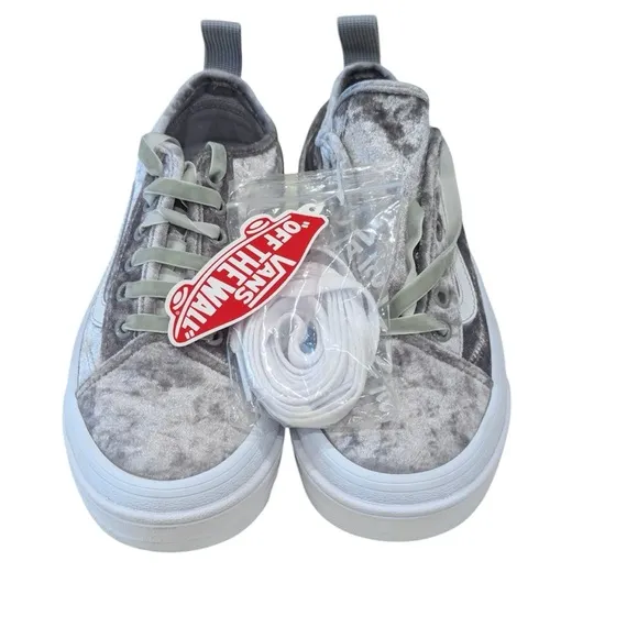 NEW Vans Crushed Velvet Sentry Old Skool WC Sneakers