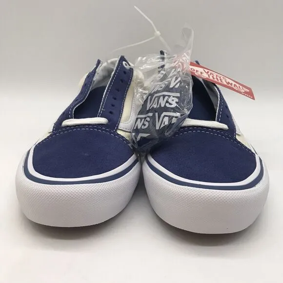 NEW Vans Old Skool Pro Sty Navy/Classic White Men's 7M Skateboarding Casual Shoe