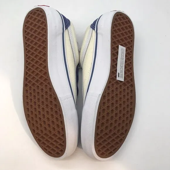 NEW Vans Old Skool Pro Sty Navy/Classic White Men's 7M Skateboarding Casual Shoe