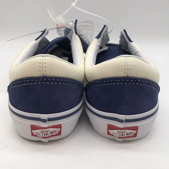 NEW Vans Old Skool Pro Sty Navy/Classic White Men's 7M Skateboarding Casual Shoe